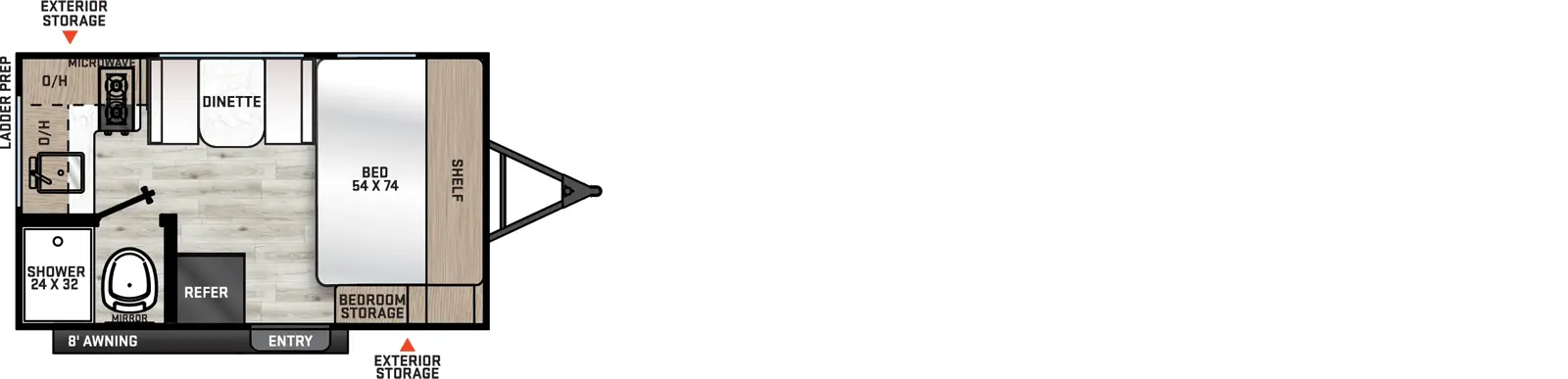 134RKX Floorplan Image